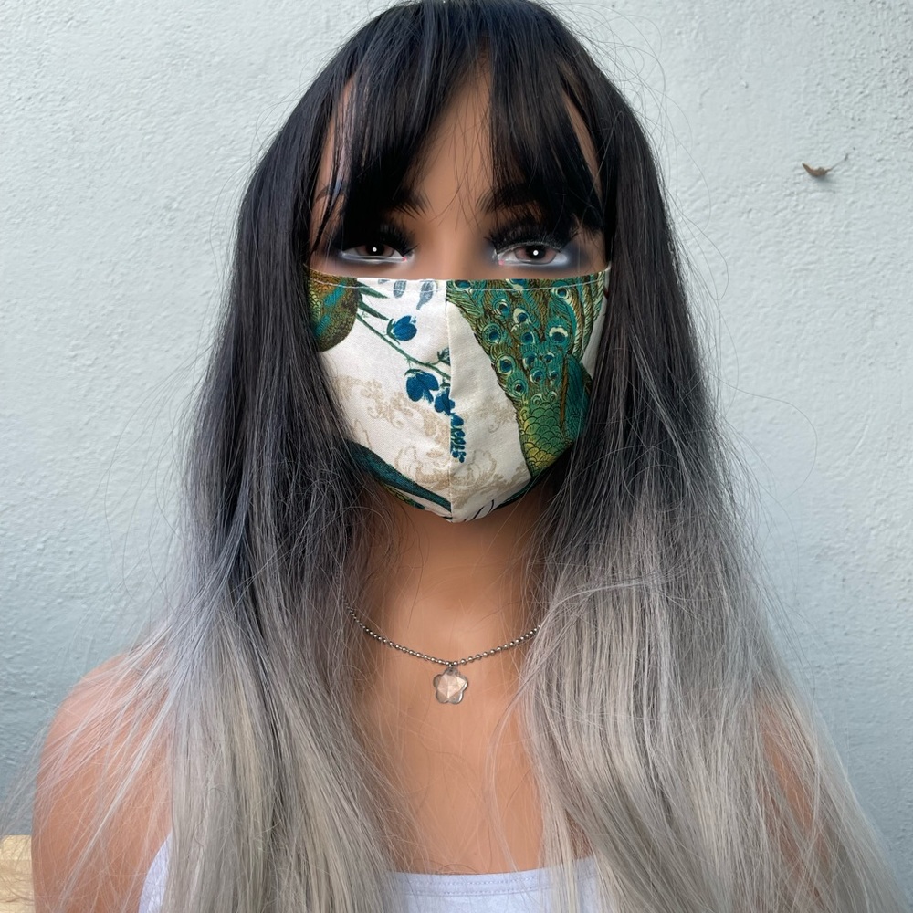 Beautiful Unique Handmade Masks ✨ Peacock Mask 🦚🦜✨